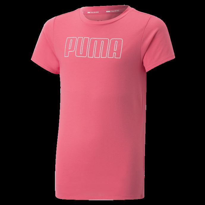 Favoris T-shirt Jeunesse Puma Canada Coucher De Soleil Rose
