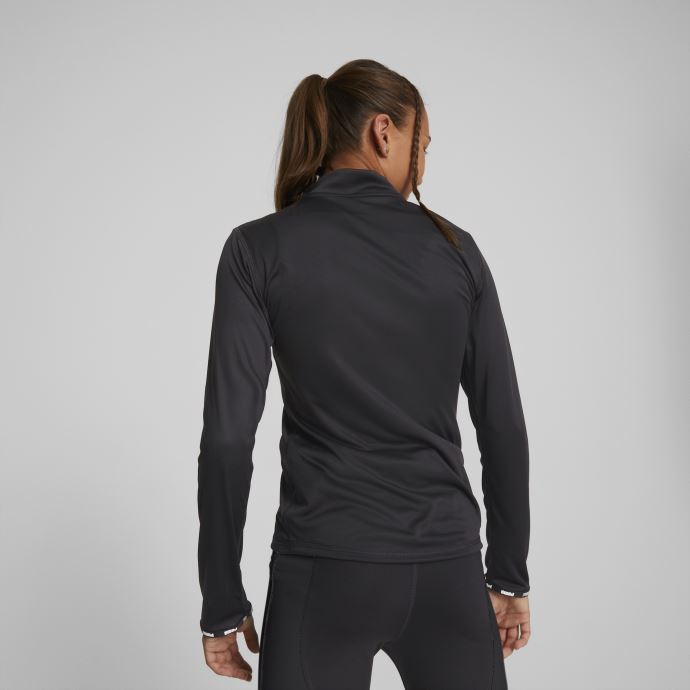 Puma Canada Strong T-shirt Jeunesse à Quart De Zip Noir
