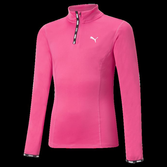 T-shirt Enfant Puma Canada Sunset Rose Strong Quart Zip
