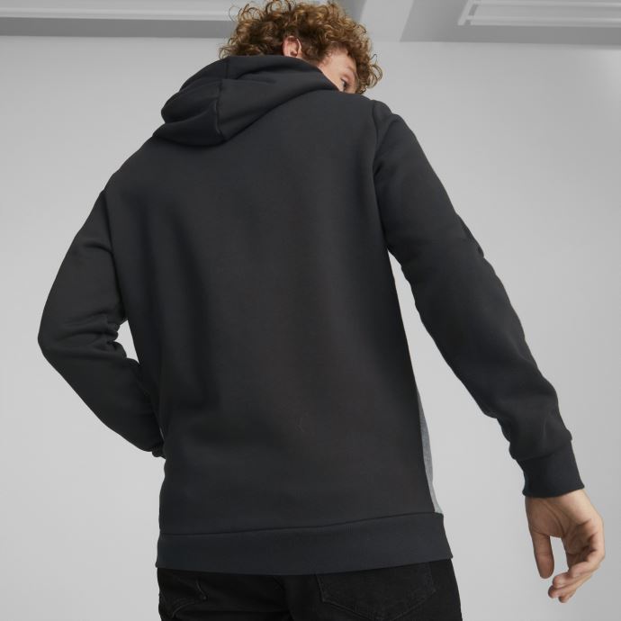 Sweat à Capuche Essentials+ Colorblock Noir Hommes Puma Canada