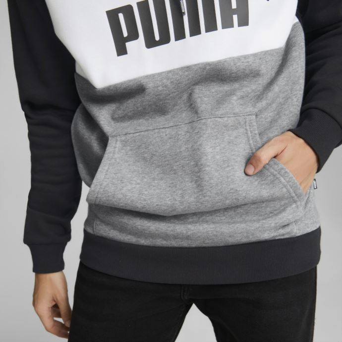 Sweat à Capuche Essentials+ Colorblock Noir Hommes Puma Canada
