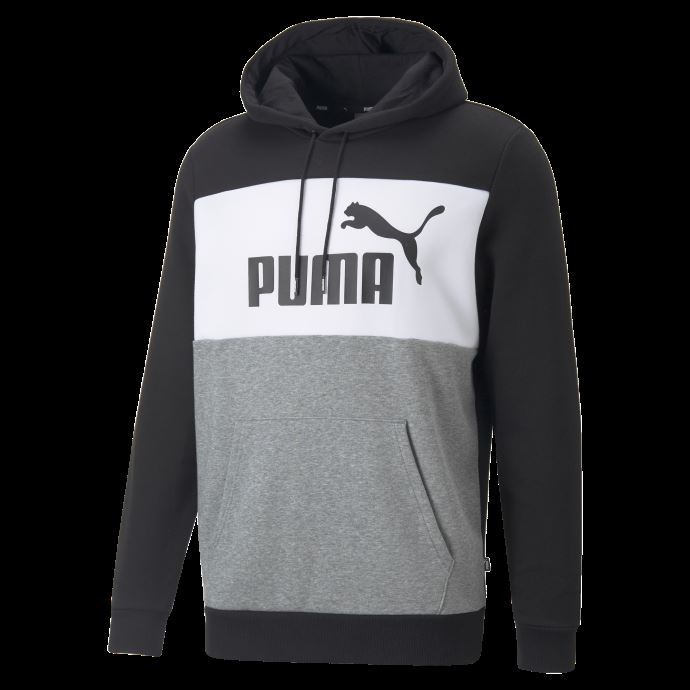 Sweat à Capuche Essentials+ Colorblock Noir Hommes Puma Canada
