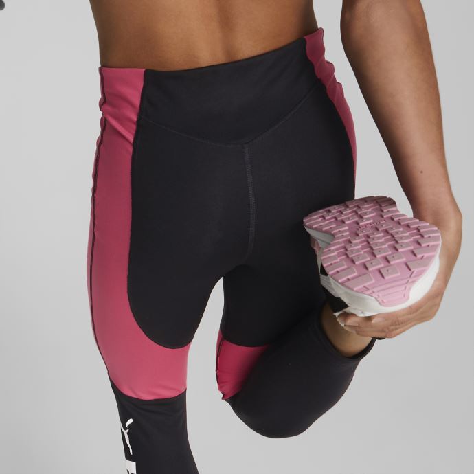 Favoris Logo Taille Haute 7-8 Leggings Jeunesse Puma Canada Coucher De Soleil Rose
