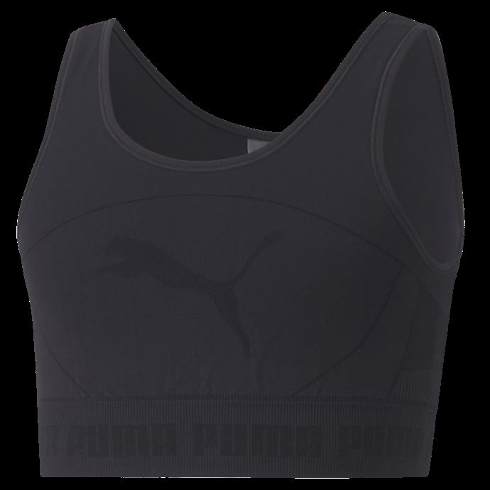 Soutien-gorge Sans Couture Jeunesse Puma Canada Noir
