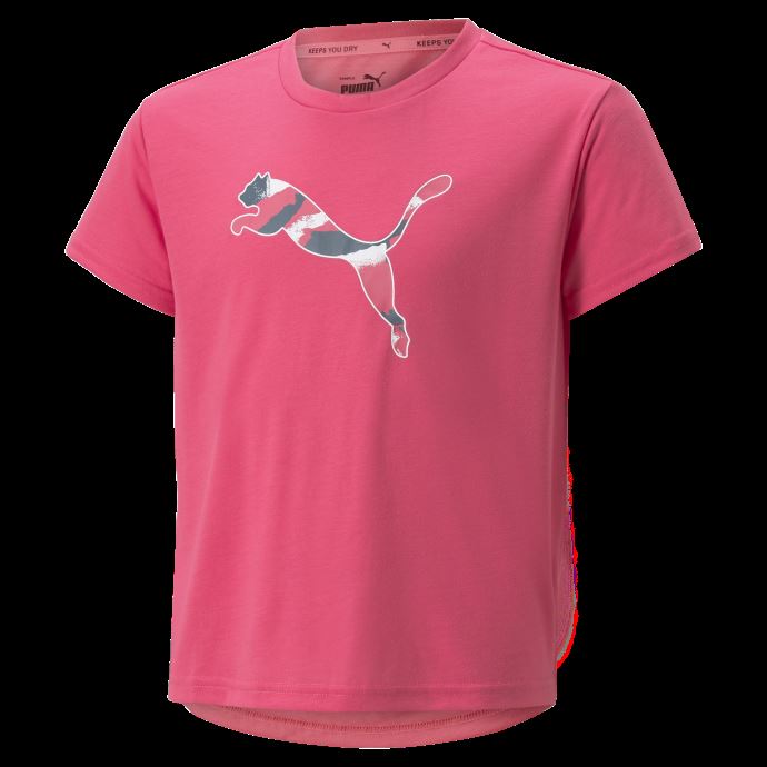 Coucher De Soleil Rose Puma Canada T-shirt De Sport Moderne Grands Enfants
