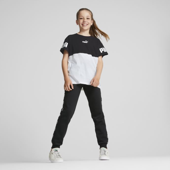 Pantalon Puma Canada Power Tape Jeunesse Noir