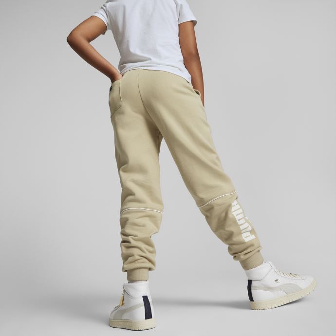 Pantalon Power Colourblock Jeunesse Sable Clair Puma Canada
