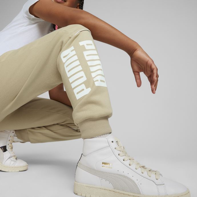 Pantalon Power Colourblock Jeunesse Sable Clair Puma Canada
