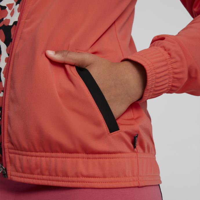 Puma Canada Classic Tricot Survêtement Junior Saumon
