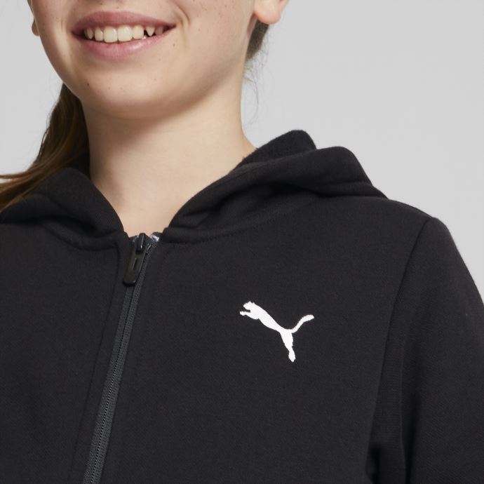 Puma Canada Survetement A Capuche Classique Noir Jeunesse
