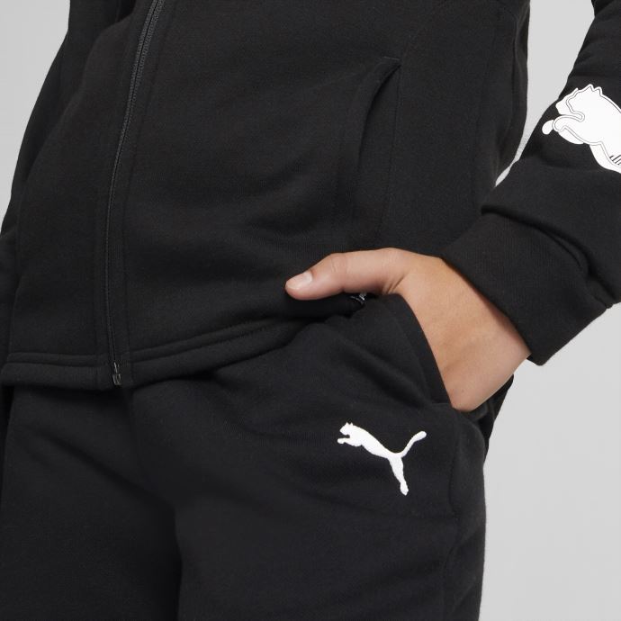 Puma Canada Survetement A Capuche Classique Noir Jeunesse
