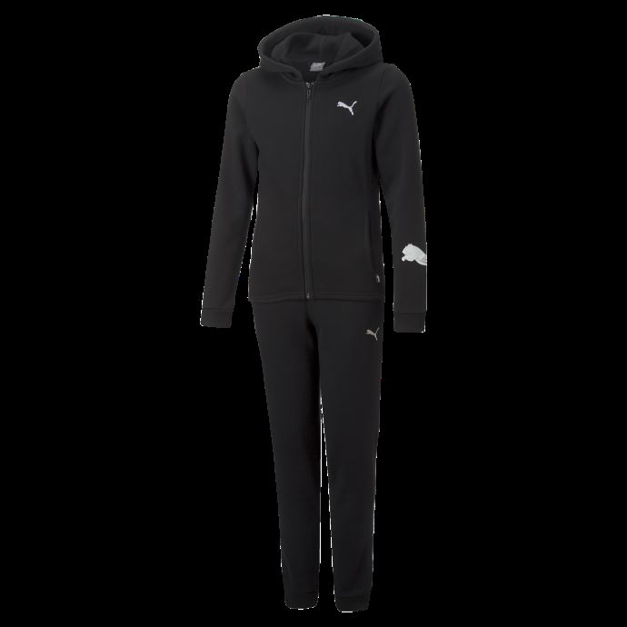 Puma Canada Survetement A Capuche Classique Noir Jeunesse
