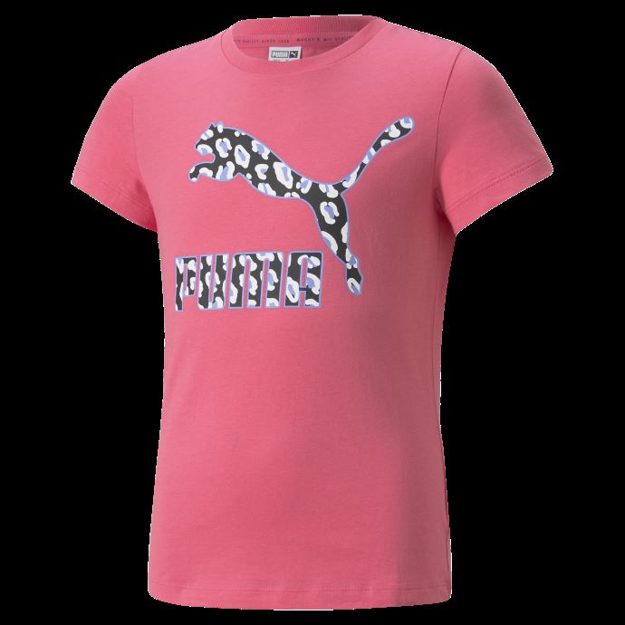 Classics '90s Prep Logo T-shirt Jeunesse Coucher De Soleil Rose Puma Canada
