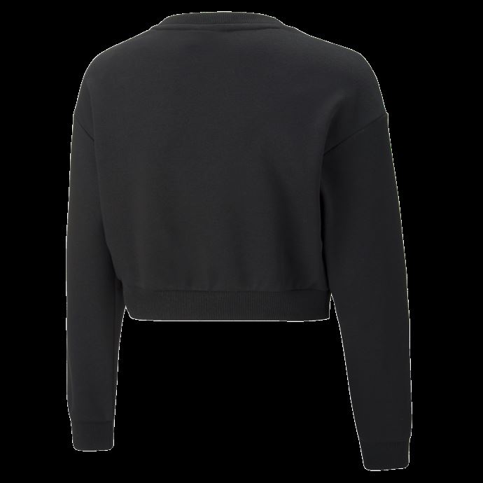 Puma Canada Classics '90s Prep Crewneck Sweatshirt Grand Enfant Noir
