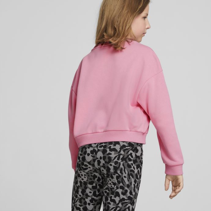 Puma Canada Classics '90s Prep Crewneck Sweat Enfant Rose Prisme
