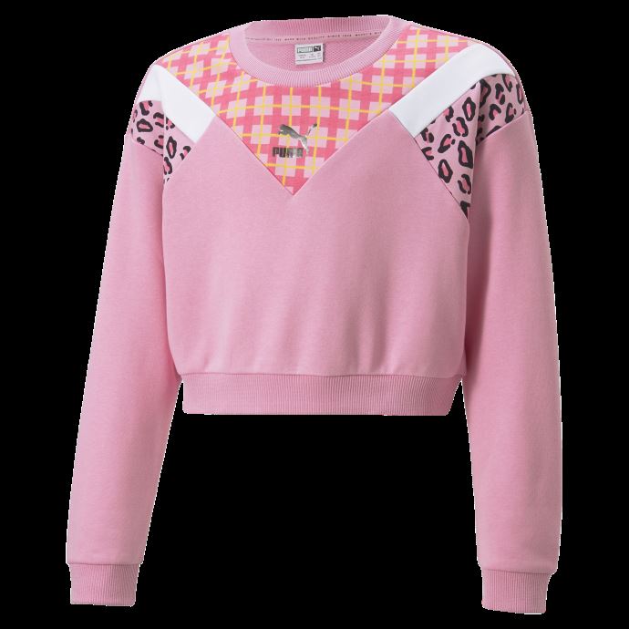 Prisme Rose Puma Canada Classics '90s Prep Ras Du Cou Sweat Jeunesse
