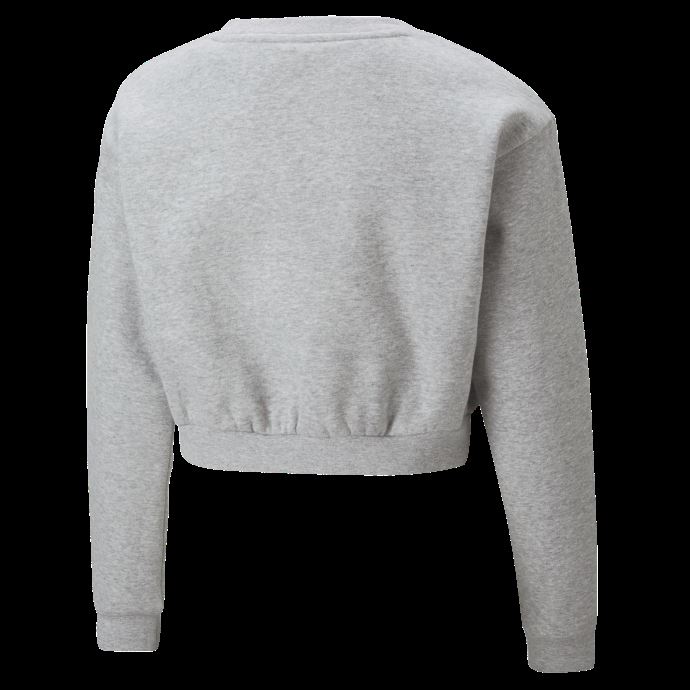 Classics Grl Ras Du Cou Sweat Puma Canada Canada Gris Clair Chiné
