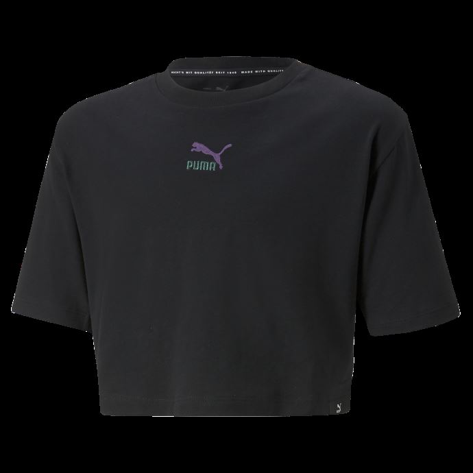 Classics Grl Tee Jeunesse Puma Canada Noir
