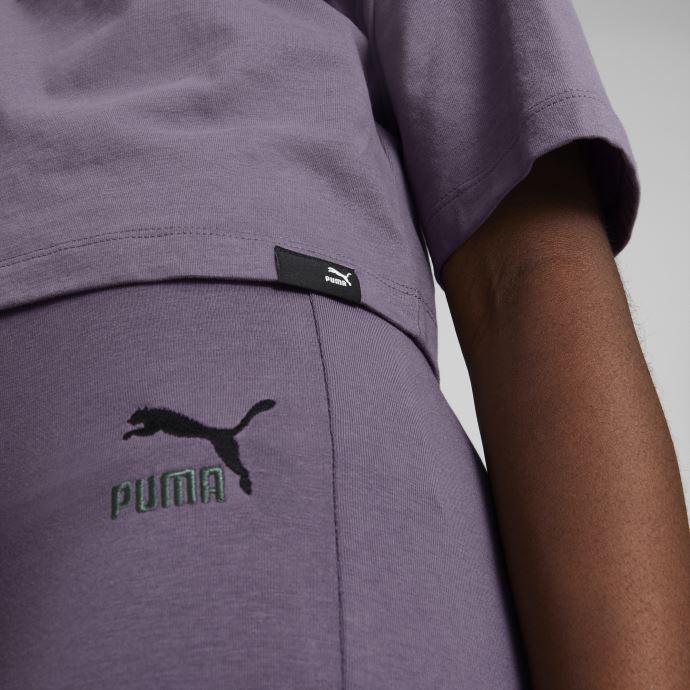 Violet Charbon Puma Canada Classics Grl Tee Jeunesse
