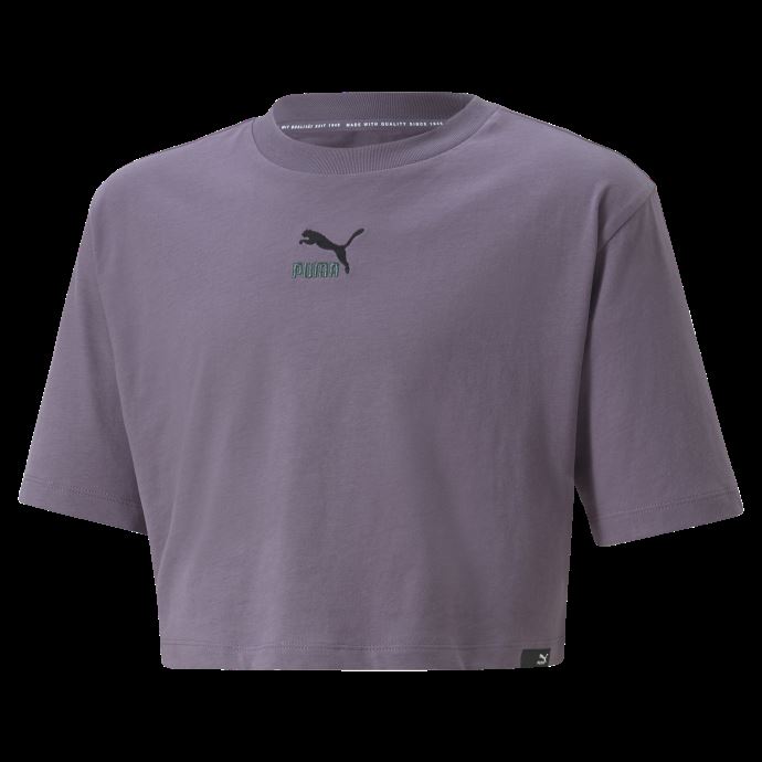 Classics Grl Tee Jeunesse Violet Anthracite Puma Canada
