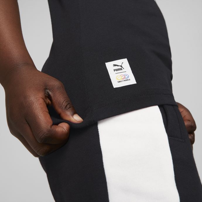 Puma Canada X Smileyworld T-shirt Noir Enfant