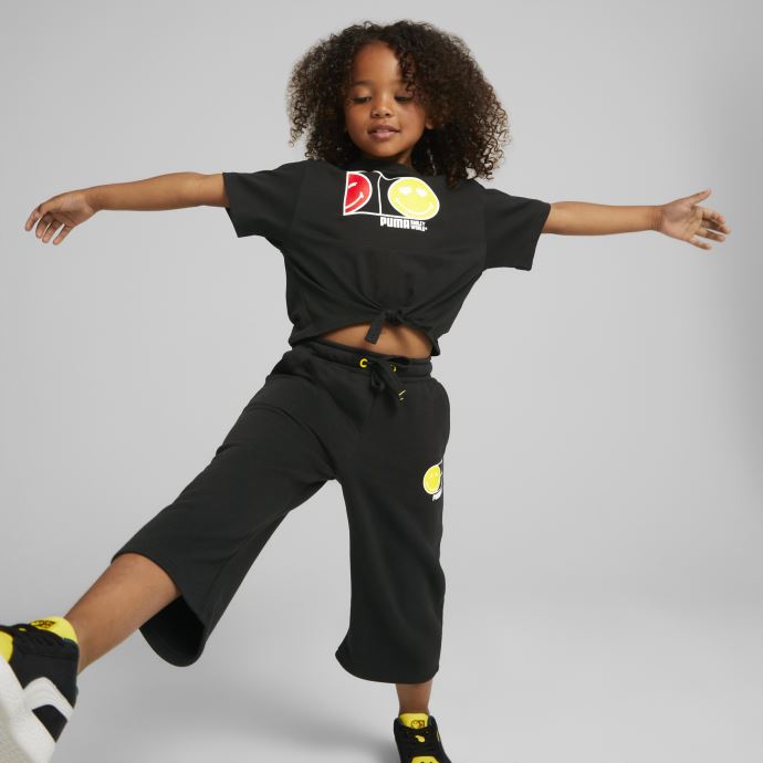 T-shirt à Nœud Puma Canada X Smileyworld Noir Pour Enfant
