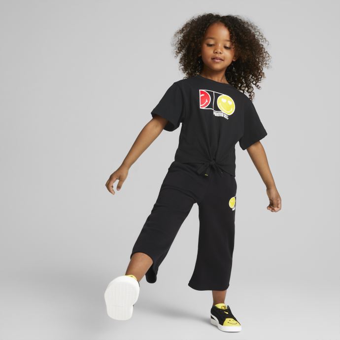 Pantalon Noir Puma Canada X Smileyworld Pour Enfants 7-8
