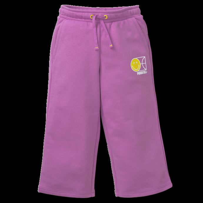 Pantalon 7-8 Ans Puma Canada X Smileyworld Pour Enfants Mauve Pop
