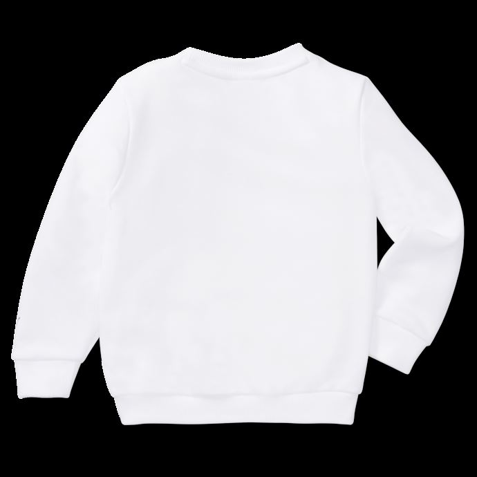 Puma Canada X Smileyworld Sweat Ras Du Cou Enfant Blanc
