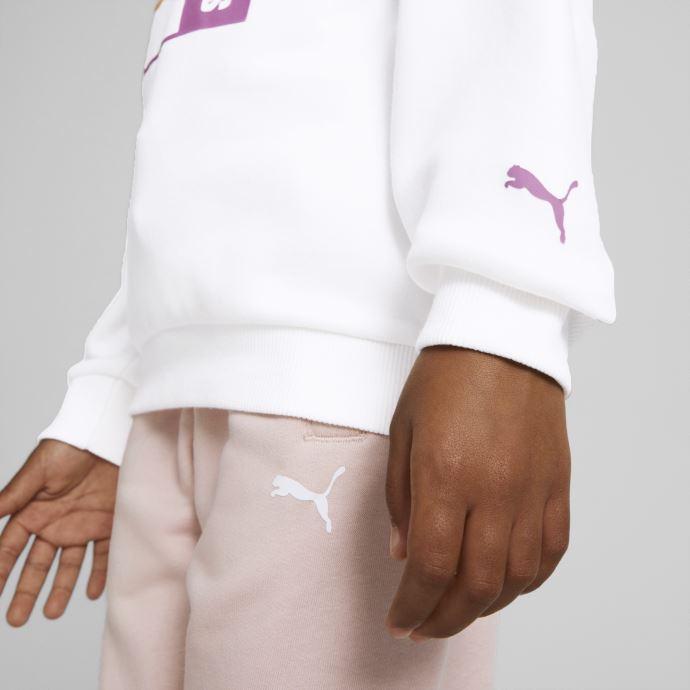 Sweat à Col Rond Puma Canada X Smileyworld Petit Enfant Blanc