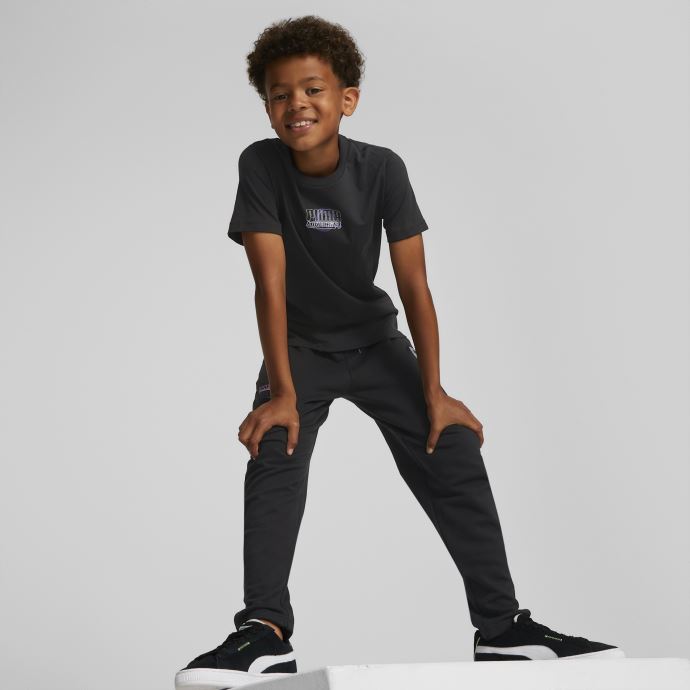 Puma Canada X Minecraft T-shirt Graphique Jeunesse Noir
