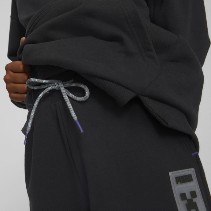 Puma Canada X Minecraft Pantalon De Survêtement Jeunesse Noir
