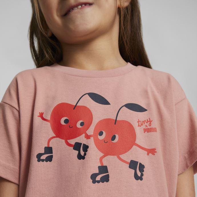 T-shirt Enfant Puma Canada X Tiny Cottons Rosette