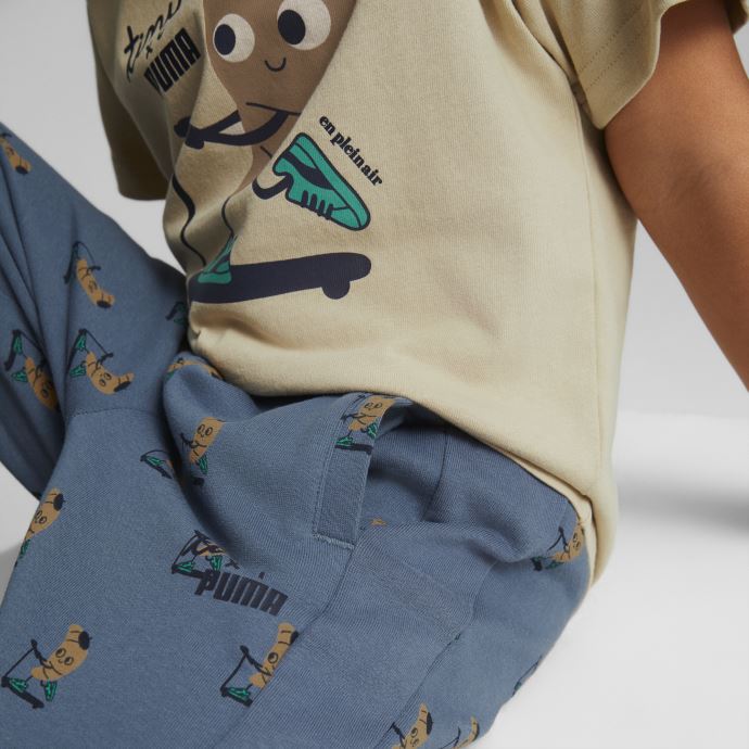 Puma Canada X Tiny Cottons Pantalon De Survêtement Imprimé Enfants Soirée Sky-aop