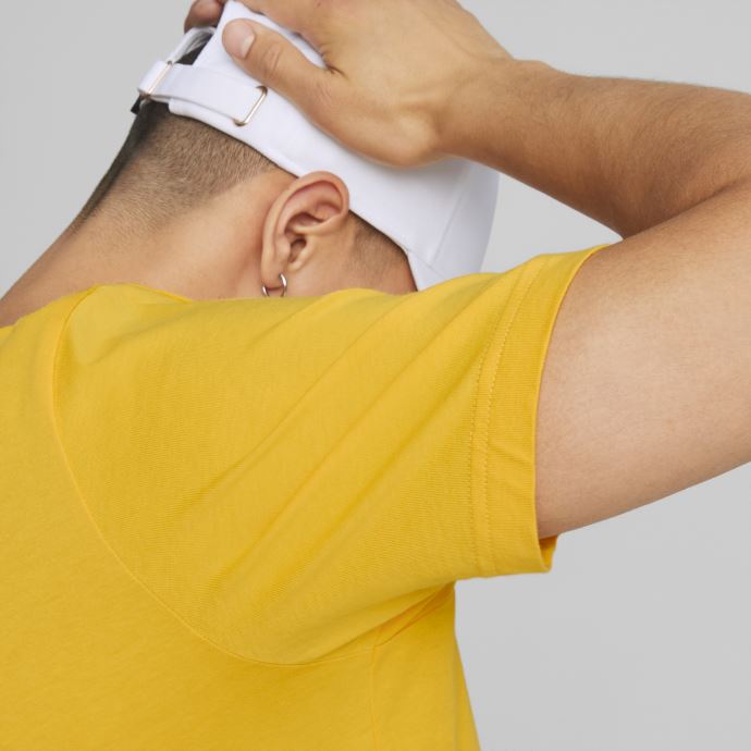 Puma Canada Classics Logo T-shirt Homme Mandarine