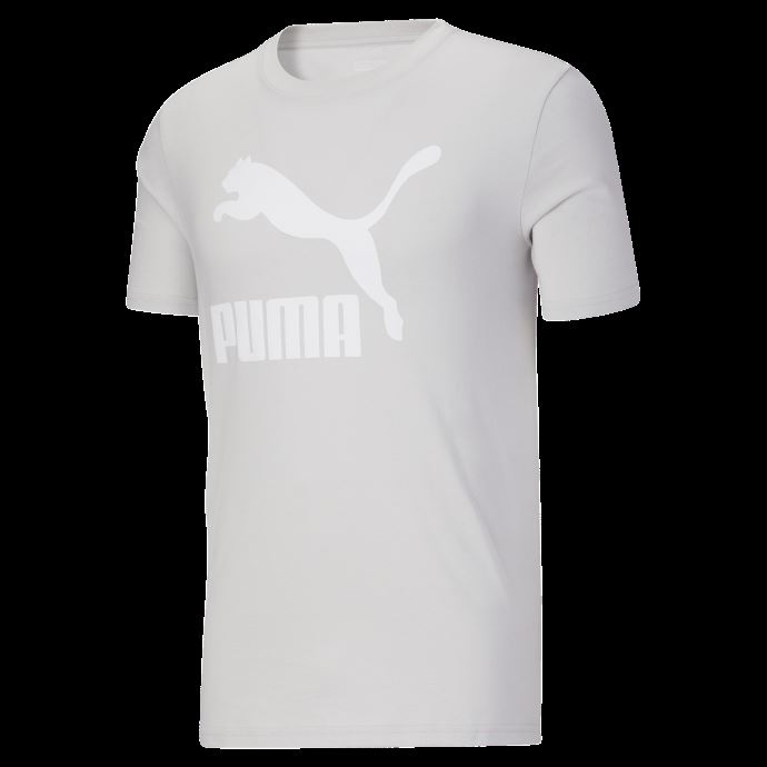 T-shirt Homme Logo Classics Puma Canada Gris Glacier
