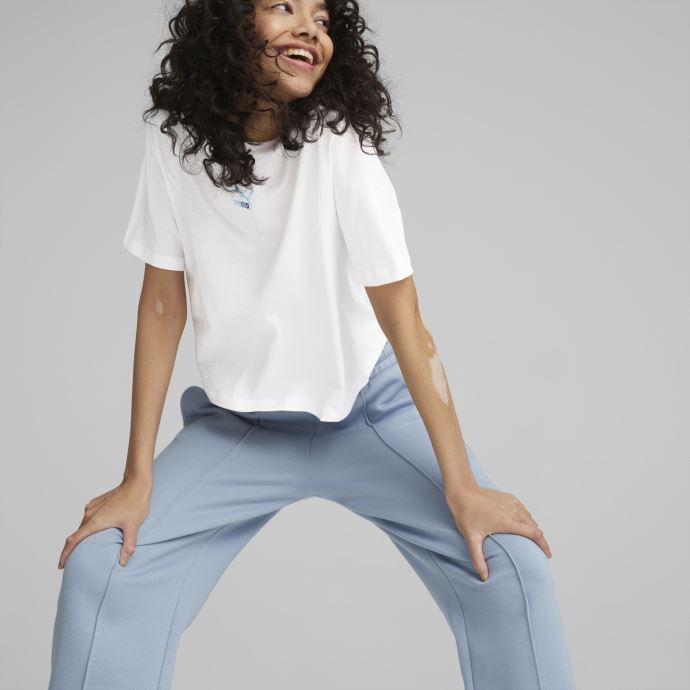 Pantalons De Survêtement Classiques Femmes Puma Canada Blue Wash