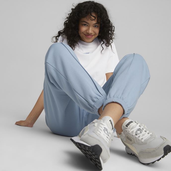 Pantalons De Survêtement Classiques Femmes Puma Canada Blue Wash
