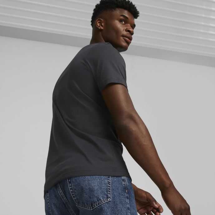 T-shirt Graphique Clash Noir Hommes Puma Canada