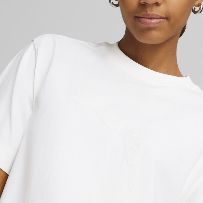 Son T-shirt Femme Puma Canada Blanc