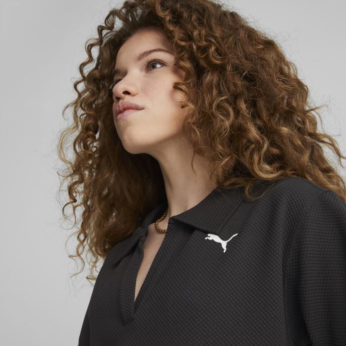 Puma Canada Her Polo Tee Femme Noir