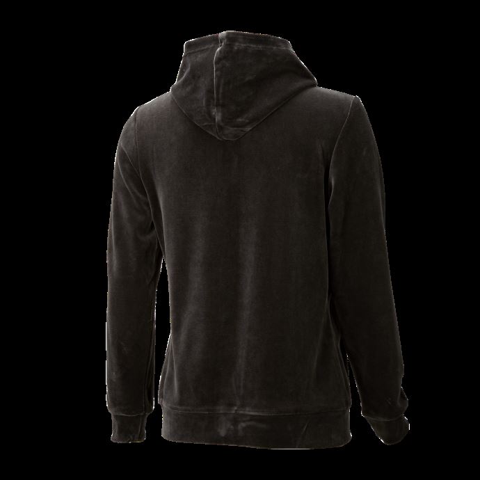 Puma Canada Essentials+ Sweat à Capuche Zippé En Velours Pour Femme Noir