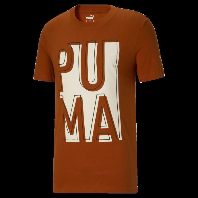 Châtaigne Chaude Hors De La Boîte T-shirt à Logo Pour Hommes Puma Canada
