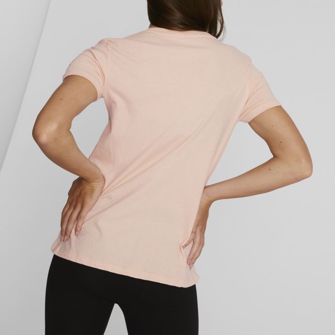 T-shirt à Logo Puma Canada Deco Glam Quartz Rose Pour Femmes
