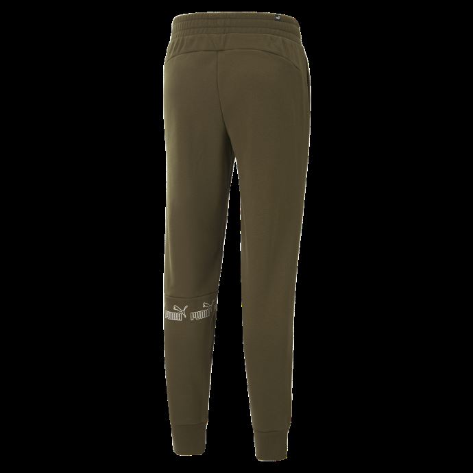 Pantalon En Polaire Autour Du Bloc Blanc Olive Profond Hommes Puma Canada