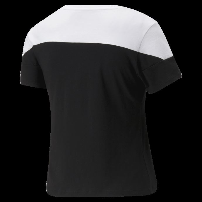 Puma Canada Around The Block T-shirt Femmes Noir-blanc
