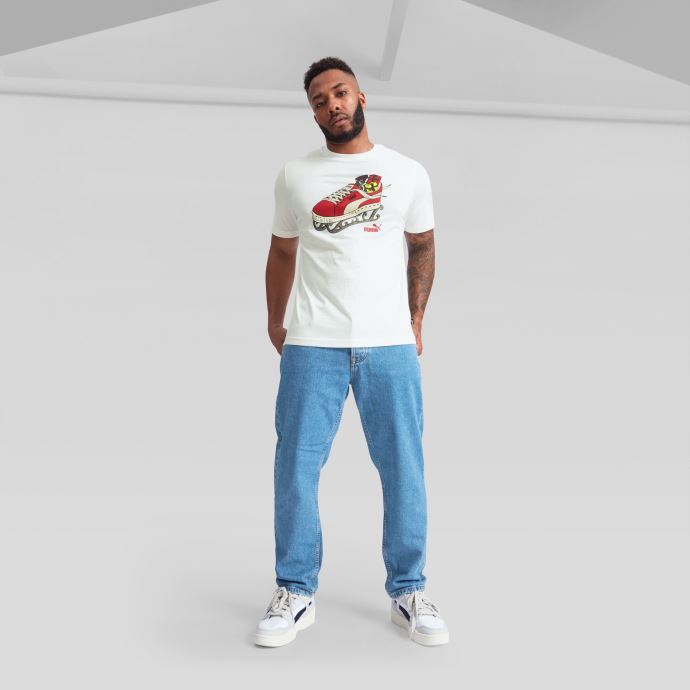 T-shirt De Noel Blanc Puma Canada