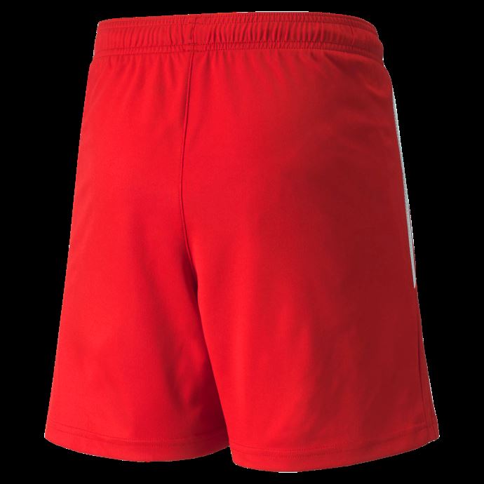 Short De Foot Junior Puma Canada Teamliga Rouge-blanc