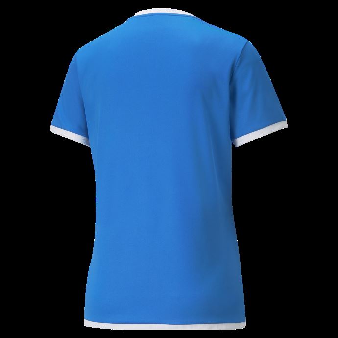 Maillot De Football Puma Canada Teamliga Bleu électrique Limonade Blanc Femme