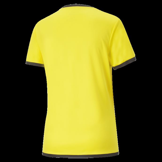 Maillot De Football Teamliga Femme Puma Canada Cyber Jaune-noir